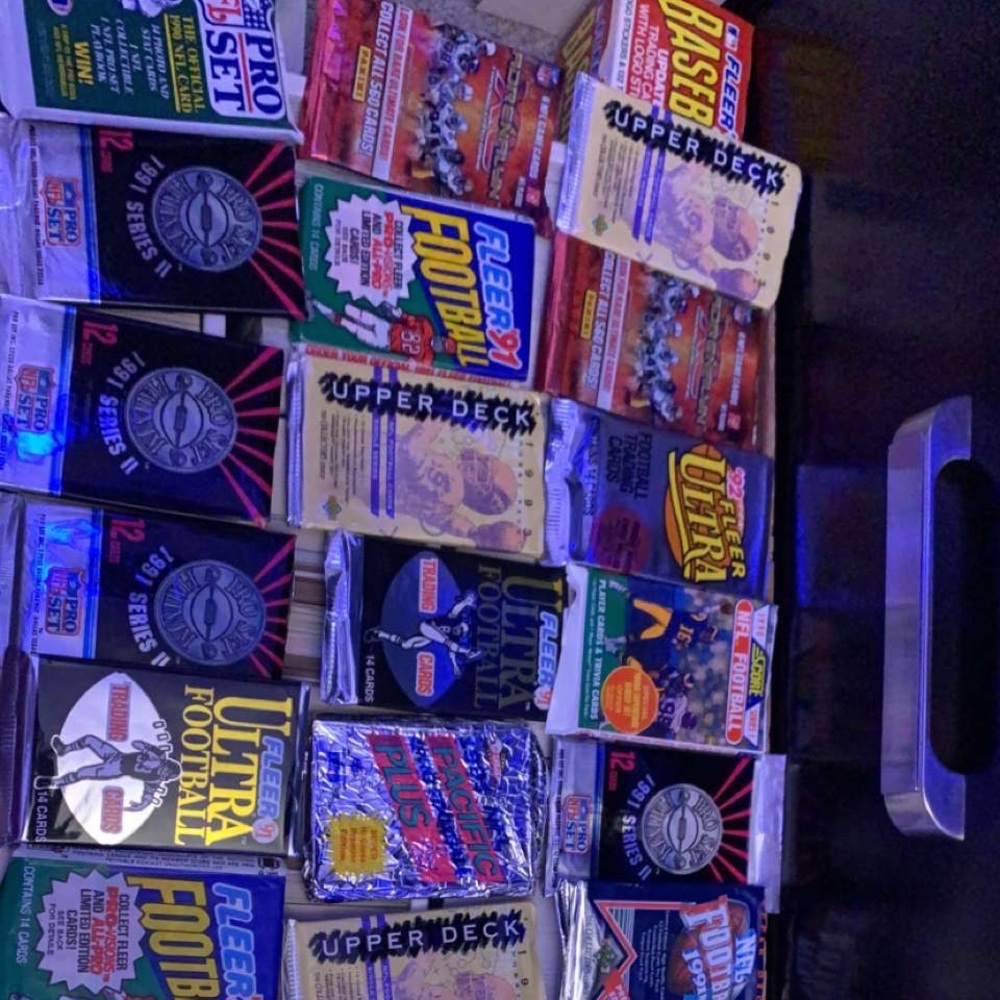 Unopened NFL sports packs